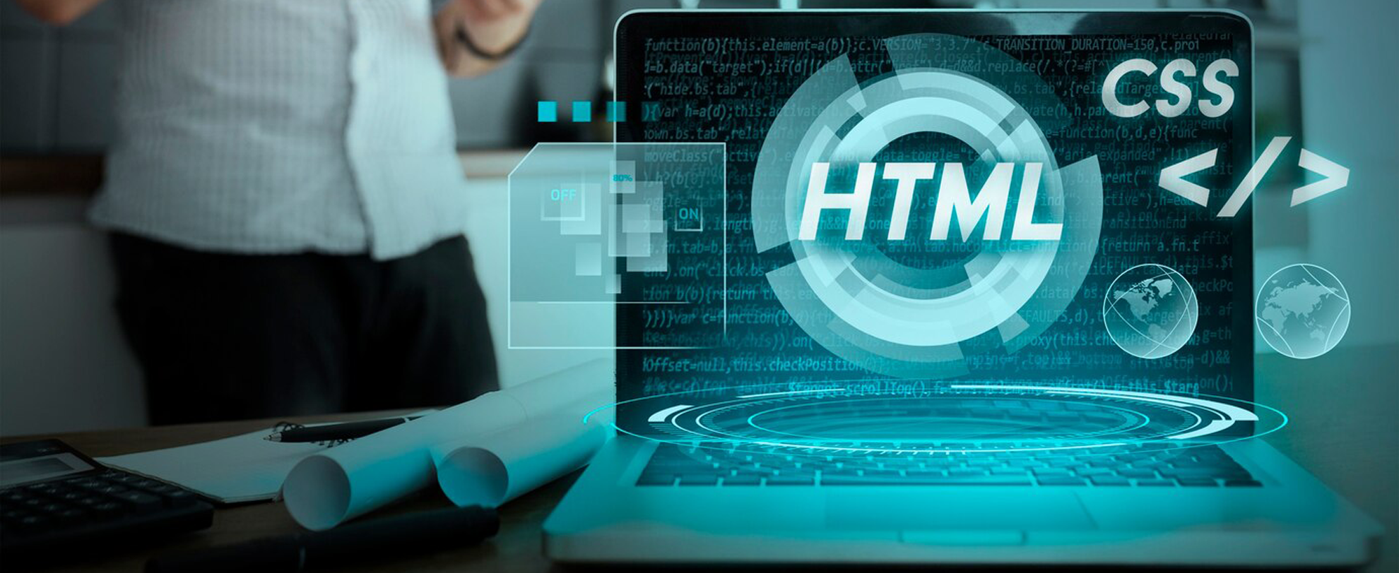 Business owner reviewing a new website launch plan