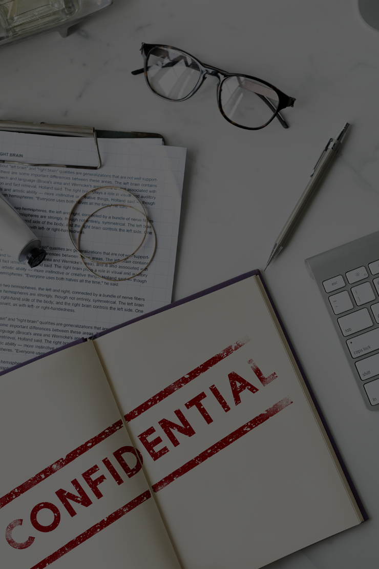 Confidential translation handling